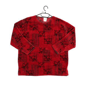 Pull polaire Sunschein Designs Vintage Cardinal Bird