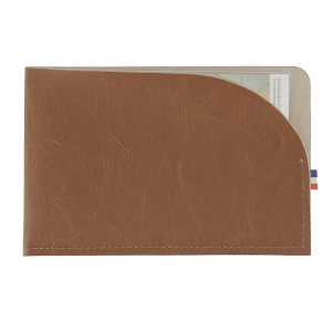 Porte-carte grise végétal imitation cuir – MARC