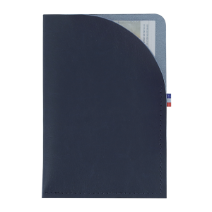 Porte-carte grise végétal imitation cuir – MILO