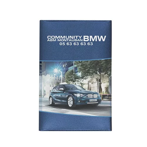 Porte-carte grise et papiers 4 volets en PVC – Image 5