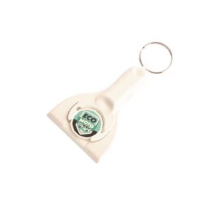 Porte-clés, grattoir à glace et porte jeton en plastique recyclé – ALLISGOOD