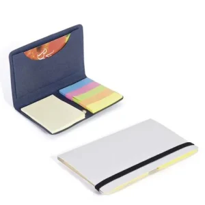 Porte notes repositionnables et porte-cartes en papier recyclé