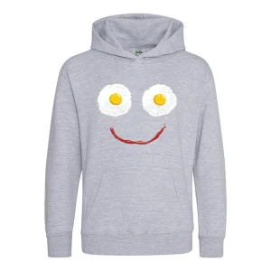 Sweat capuche Enfant OEUFS AU PLAT