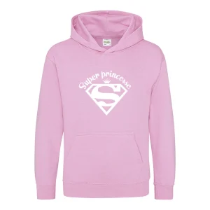 Sweat capuche Enfant SUPER PRINCESSE