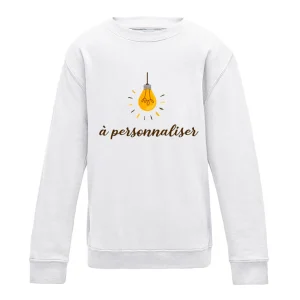 Sweat-shirt enfant à personnaliser