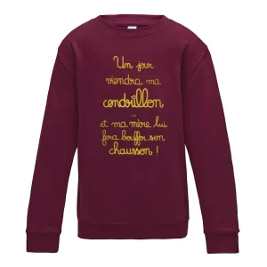 Sweat Enfant CENDRILLON