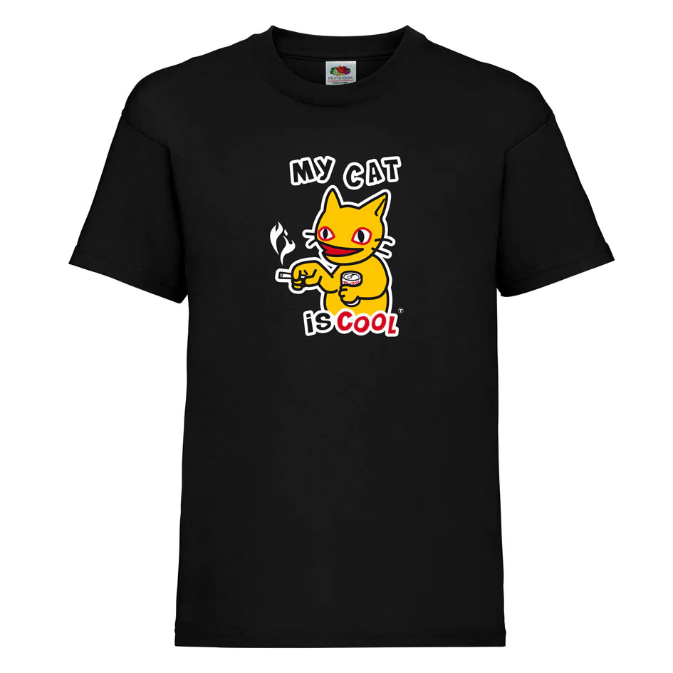 T-shirt enfant MY CAT IS COOL – Image 3
