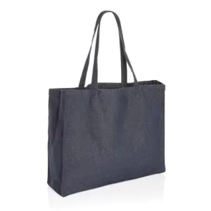 Sac cabas en denim recyclé – 320g – 49x14x37cm – STYLTO