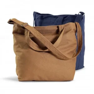 Sac de voyage en canvas de coton recyclé – NATURA