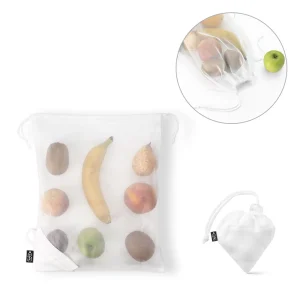 Sac filet à provisions en PET recyclé – 32x40cm – BOLZANO