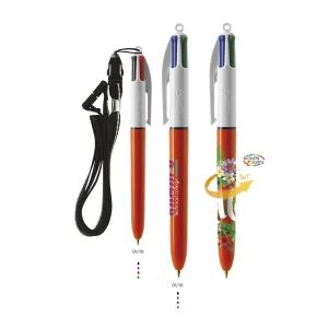 Stylo bille 4 couleurs mine fine – BIC 4 COLOURS FINE