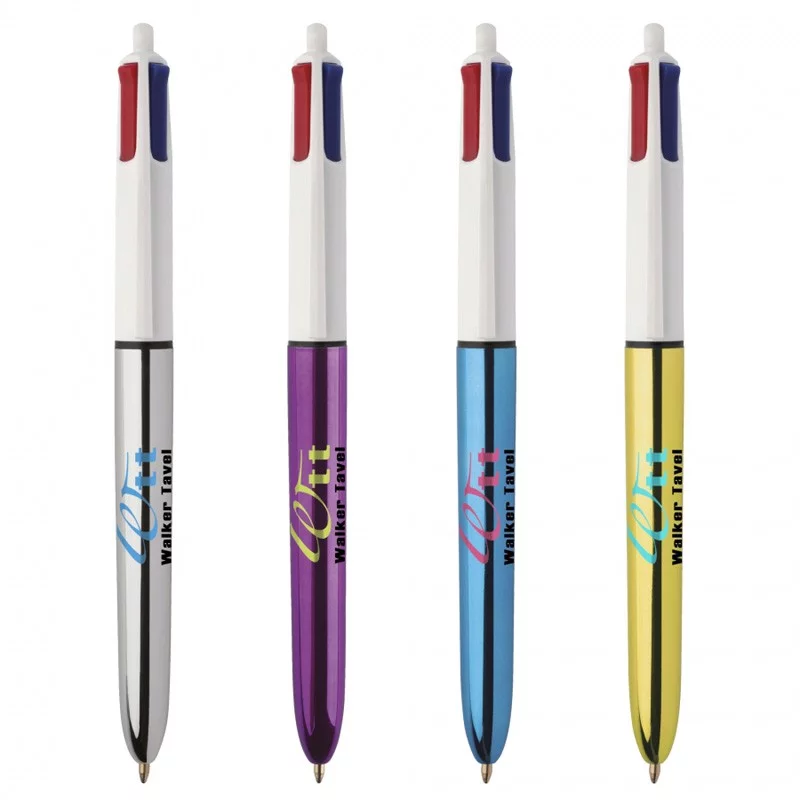 Stylo bille 4 couleurs brillant – BIC 4 COLOURS SHINE – Image 3