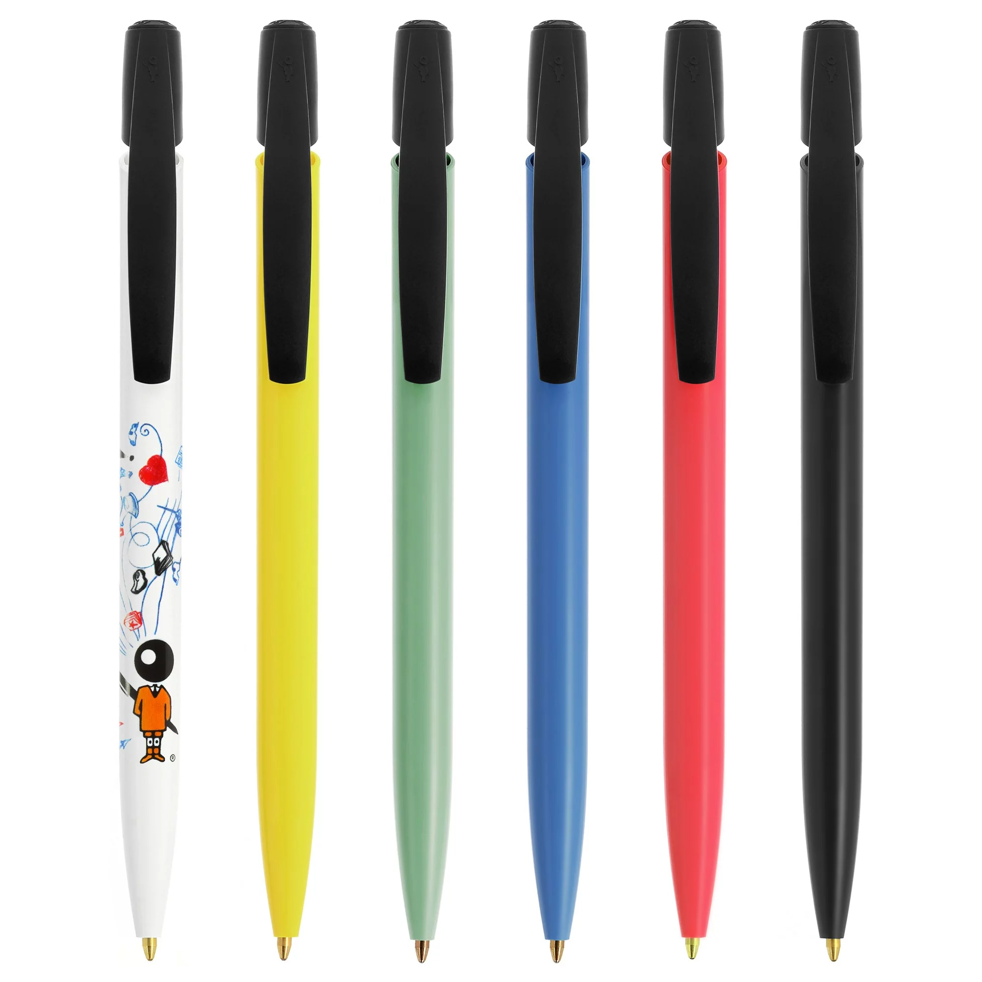 Stylo bille en matériau végétal biosourcés – BIC MEDIA CLIC BIO – Image 2