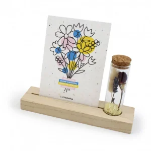 Support floral avec papier à graines – PAPERFLO