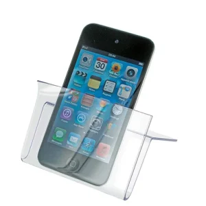 Support smartphone et cartes de visite en plastique SAN