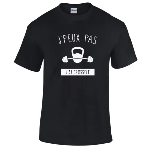 T-shirt peux pas crossfit