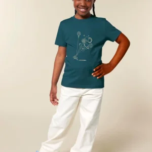 Tee-shirt Enfant Bio « Rêve » ardoise