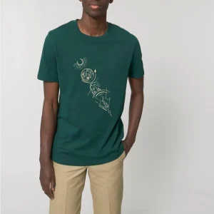 Tee-shirt Bio Homme « Les cinq éléments » sapin