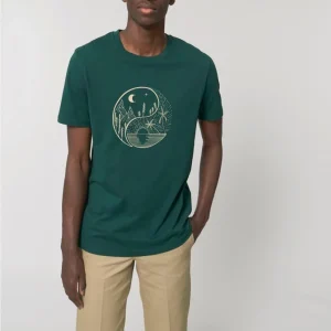 Tee-shirt Bio Homme « Yin Yang » sapin