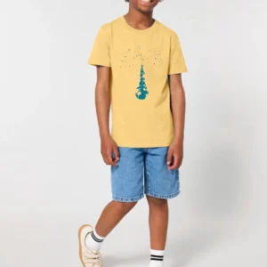 Tee-shirt Enfant Bio « Sky Totem » soleil
