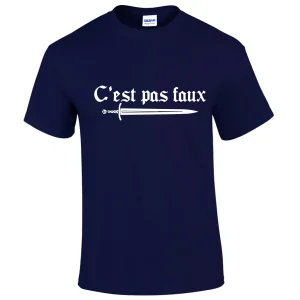 T-shirt C'EST PAS FAUX