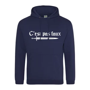 Sweat capuche C'EST PAS FAUX