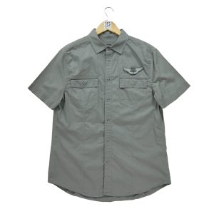 Chemise détente Homme uni Gris