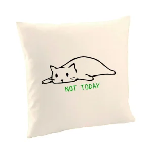 Coussin NOT TODAY