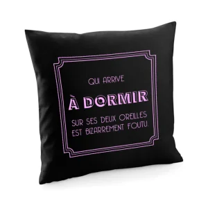 Coussin DORMIR SUR DEUX OREILLES