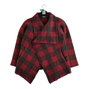 Gilet Femme en laine Rouge