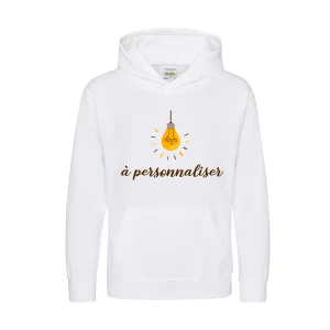 Sweat-capuche enfant à personnaliser
