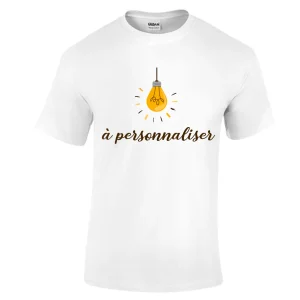 T-shirt homme ou mixte à personnaliser :