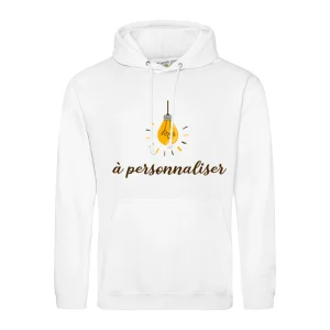Sweat-capuche à personnaliser :