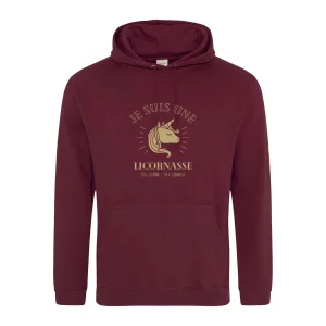Sweat capuche LICORNASSE