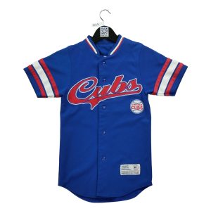 Maillot Femme MLB Chicago Cubs Bleu