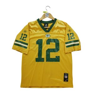 Maillot Homme NFL Green Bay Packers Jaune