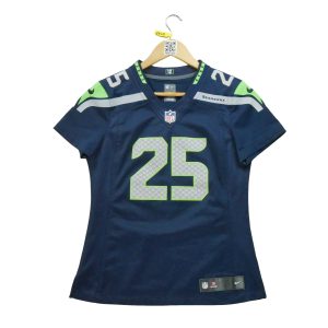 Maillot Femme NFL Seattle Seahawks Bleu