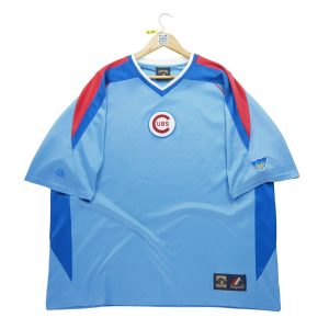 Maillot Homme MLB Chicago Cubs Bleu