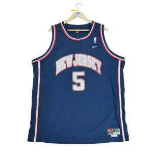 Maillot Homme NBA New Jersey Nets Vintage