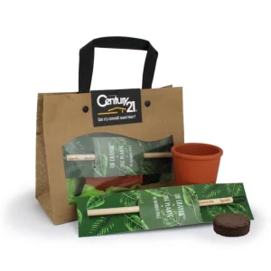 Kit crayon à planter dans pochon en kraft – KRAFTAGRAINES