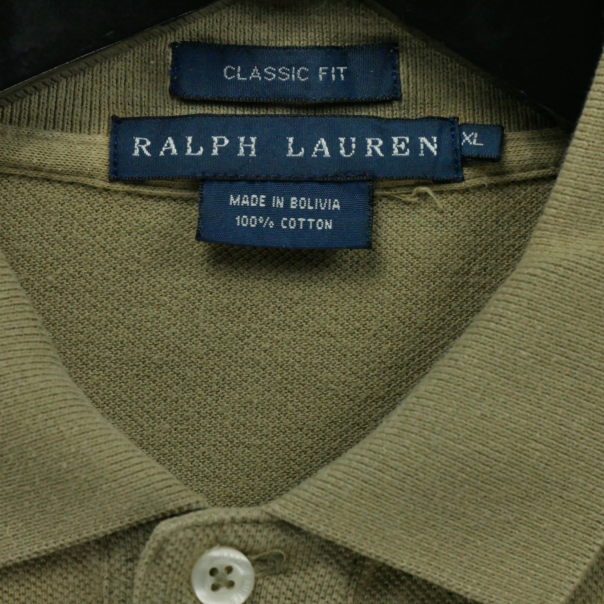 Polo manches courtes Femme Kaki – Image 5