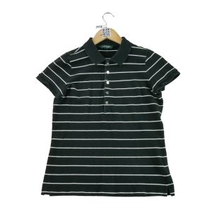 Polo manches courtes Femme  Noir