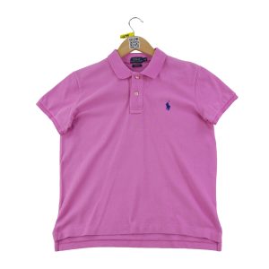 Polo manches courtes Femme  Rose