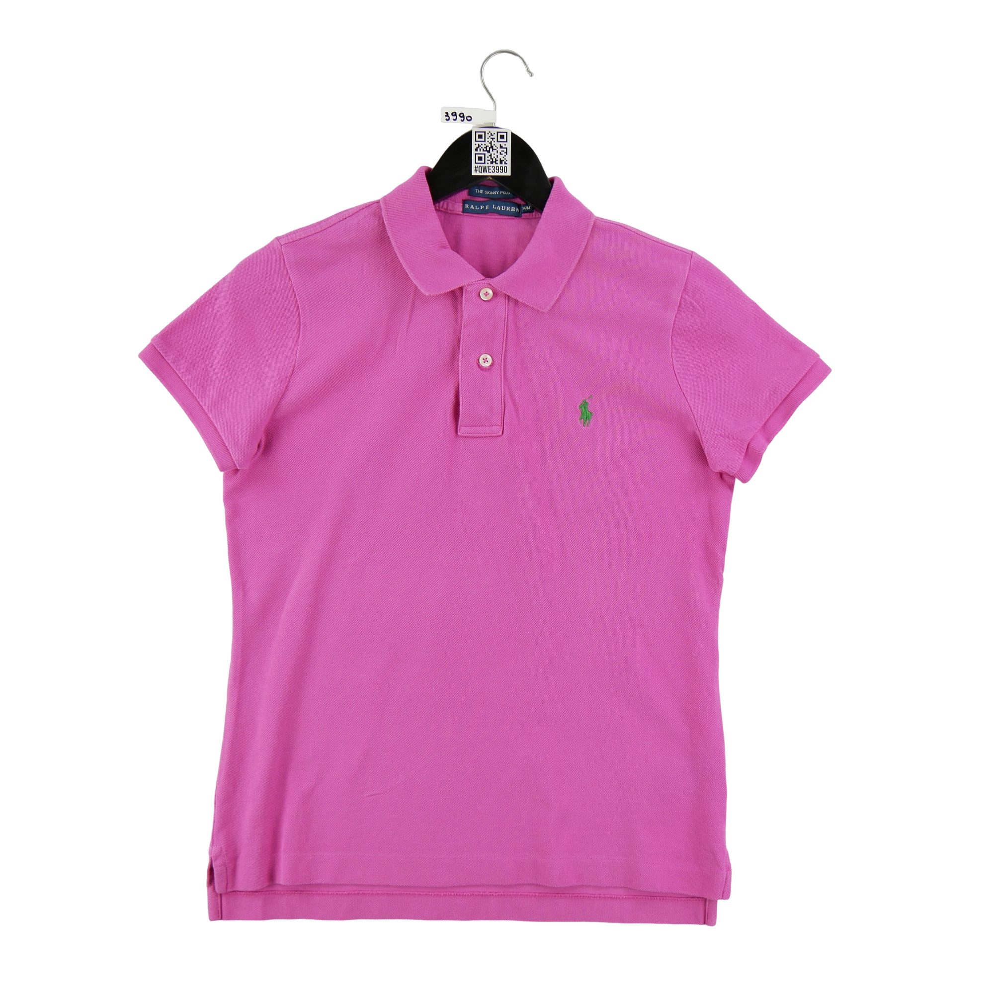 Polo manches courtes Femme Rose – Image 2