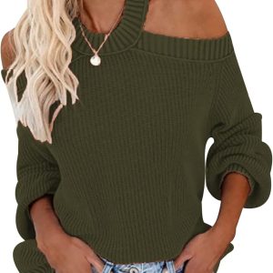 pull epaule dénudée