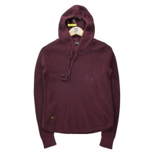 Sweat à capuche Femme  Bordeaux
