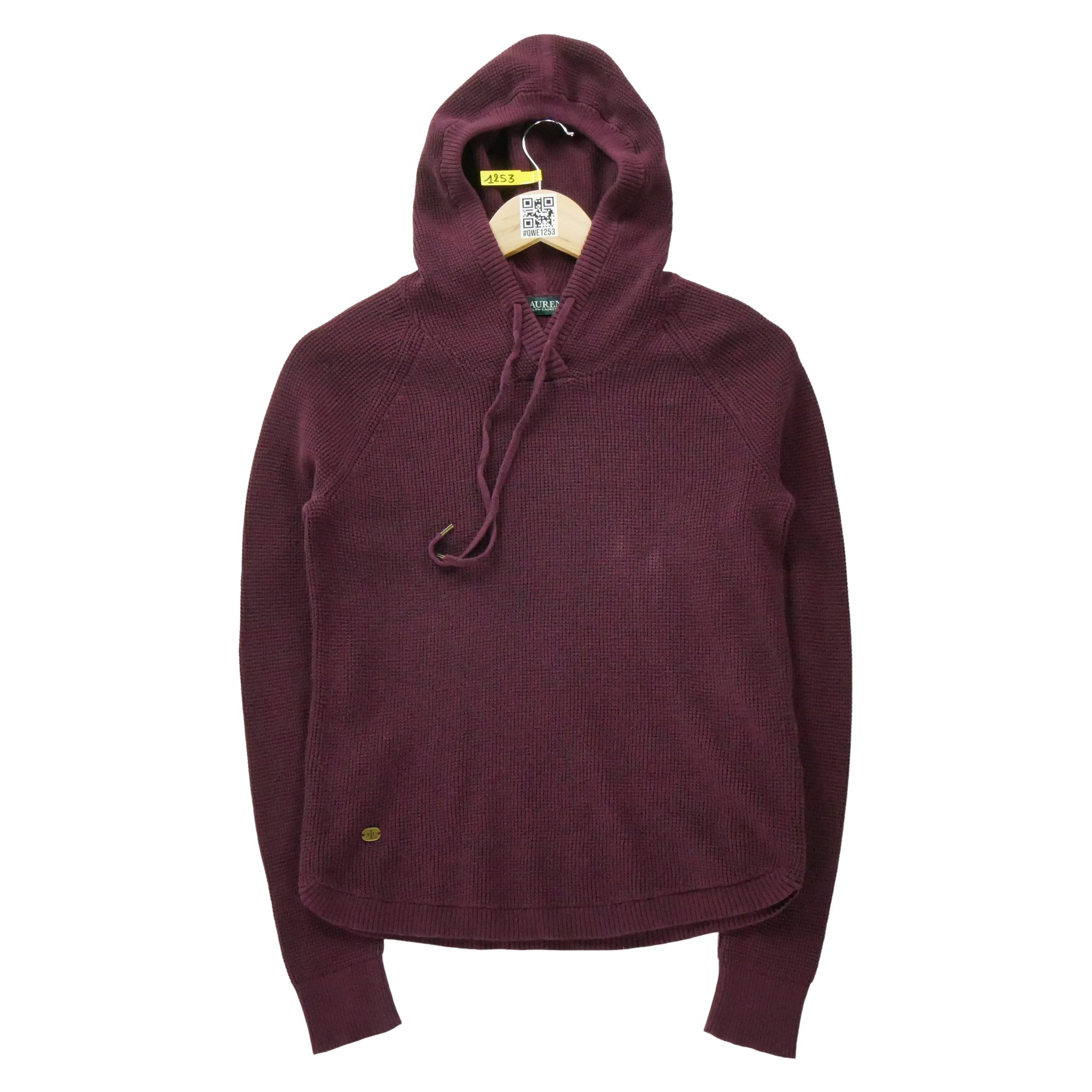 Sweat à capuche Femme Bordeaux