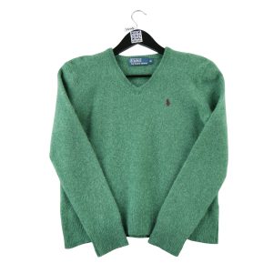 Pull Femme  en laine Vert