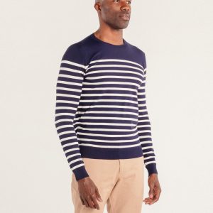 pull marinière homme