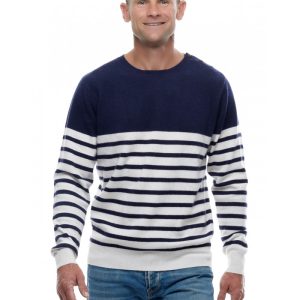 pull marinière homme